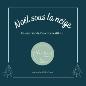 Calendrier de l'avent Haïku Création téléchargeable