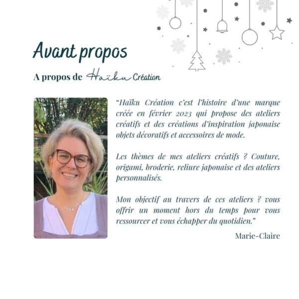 Calendrier de l'avent Haïku Création téléchargeable – Image 3