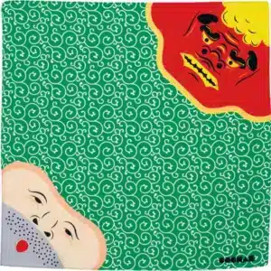 Furoshiki Fuku COCHAE | Shishimai et Voleur Vert