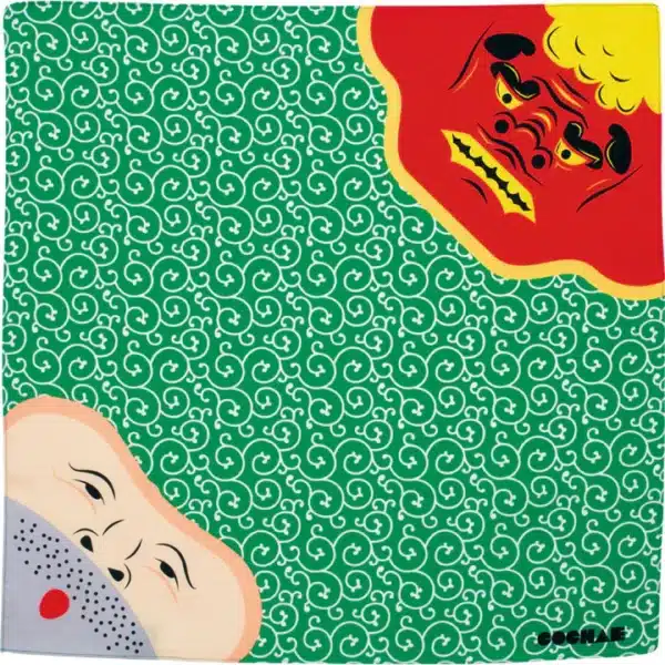 Furoshiki Fuku COCHAE | Shishimai et Voleur Vert