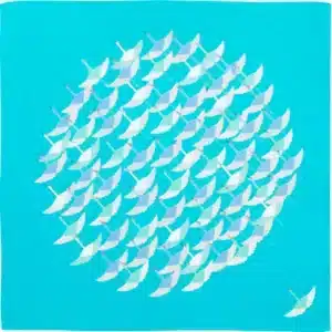 Furoshiki Hime Musubi Adeline Klam | Grue Turquoise