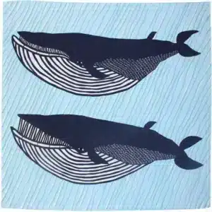 Furoshiki kata kata musubi | Baleine Bleue