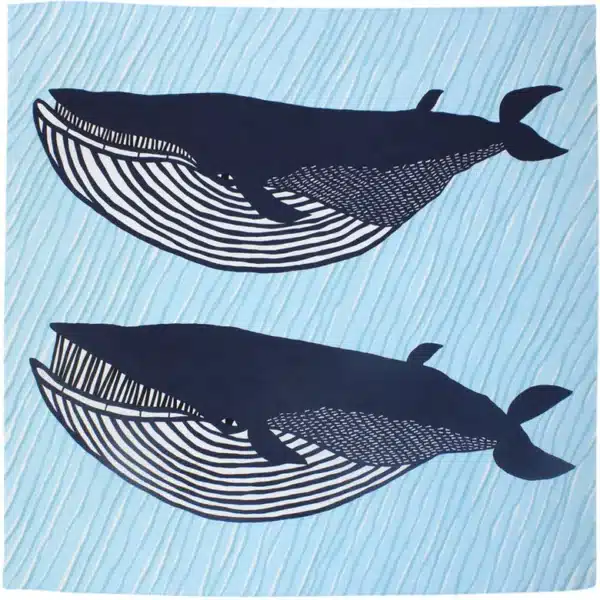 Furoshiki kata kata musubi | Baleine Bleue