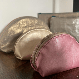 Atelier couture trousse demi-lune personnalisée